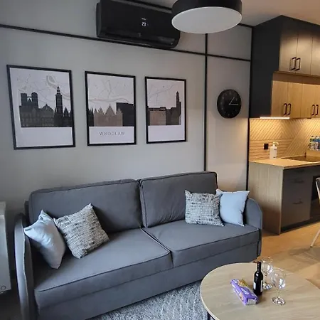 Apartmán Amapartments Sienkiewicza - Ekskluzywny W Sercu Wroclawia Z Dostepem Do Tarasu Na Dachu