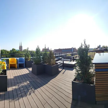 Amapartments Sienkiewicza - Ekskluzywny W Sercu Wroclawia Z Dostepem Do Tarasu Na Dachu 公寓 弗罗茨瓦夫